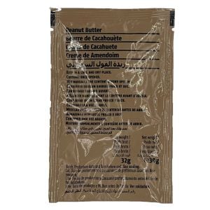 Peanut Butter 30g Sachet from our Military range