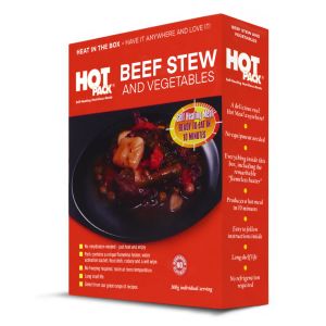HOT PACK self heating meal in box - Beef Stew and Vegetables