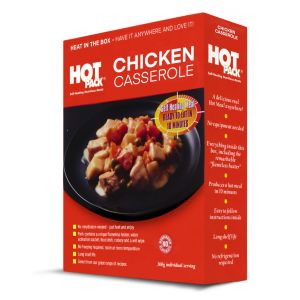 HOT PACK self heating meal in box - Chicken Casserole