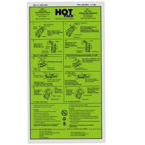 HOT PACK - Flameless Ration Heater