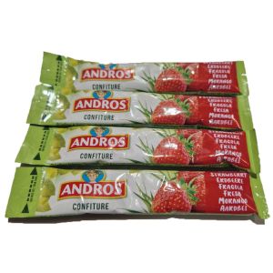 Single Sachets of Strawberry Jam, 25g UK Military