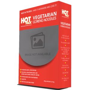 HOT PACK self heating meal in Box - Vegan Goreng Noodles