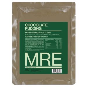 200g Chocolate Pudding with Chocolate Sauce, MRE Ready to Eat Meal