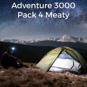 Adventure Ration Pack Menu 4 Meaty  3000+ Kcal