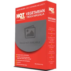 HOT PACK self heating meal in Box - Vegetarian Tikka Masala