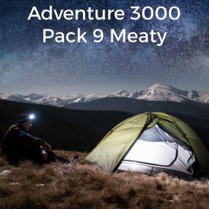Adventure Ration Pack Menu 9 Meaty 3000+ Kcal