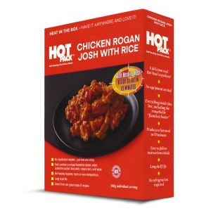 HOT PACK self heating meal in box - Chicken Rogan Josh