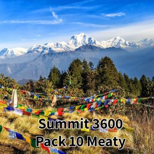 Summit 3600+ Kcal 24 Hour Expedition Pack 10 Meaty