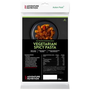 Action Pack, 300g Self Heating Meal  Spicy Veg Pasta