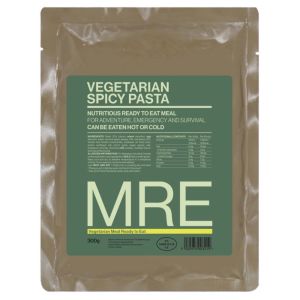 Vegetarian Spicy Pasta MRE Ready To Eat Meal 300g