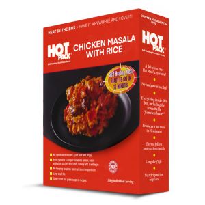 HOT PACK self heating meal in box - Chicken Masala