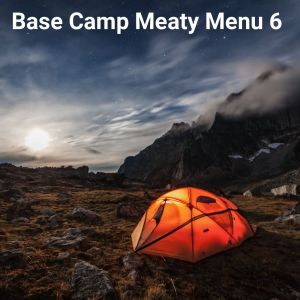 Menu 6 ( Meaty ) Base Camp Ration Pack 2500+ Kcal