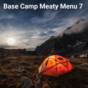 Menu 7 ( Meaty ) Base Camp Ration Pack 2500+ Kcal