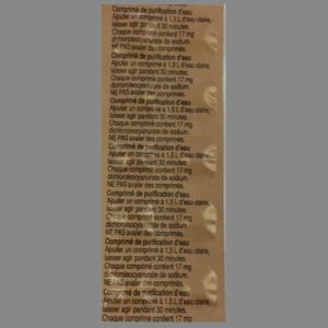 Water Purifying Tablets Pack of 10 tablets